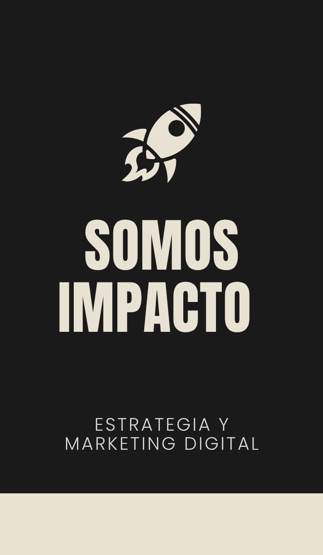 Tarjeta frontal de Somos Impacto